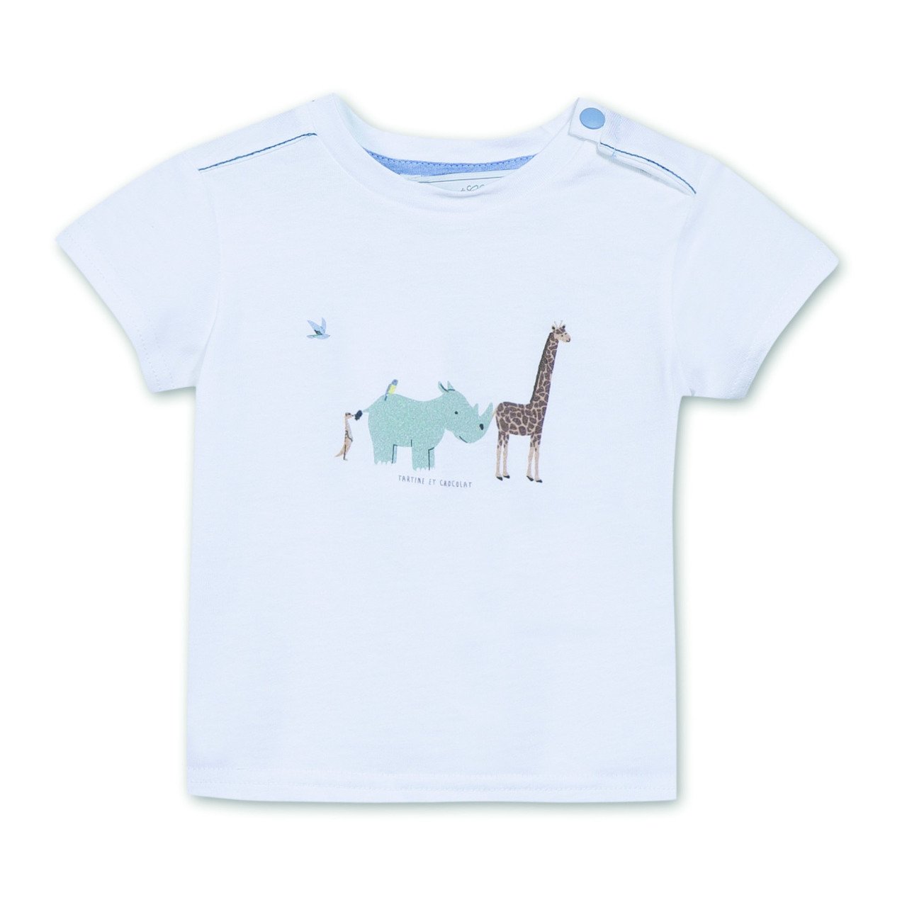 Erkek Bebek Kısa Kollu T-Shirt