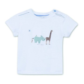 Erkek Bebek Kısa Kollu T-Shirt