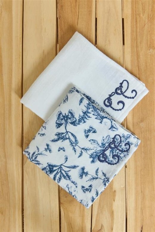 Bebek Omuz Mendili Marine