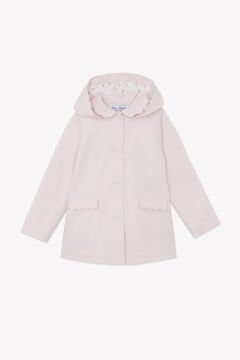 Kız Çocuk Pembe Trenchcoat