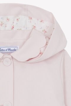 Kız Çocuk Pembe Trenchcoat