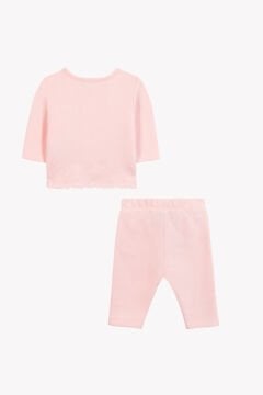 Kız Çocuk Pembe Coton Jogging