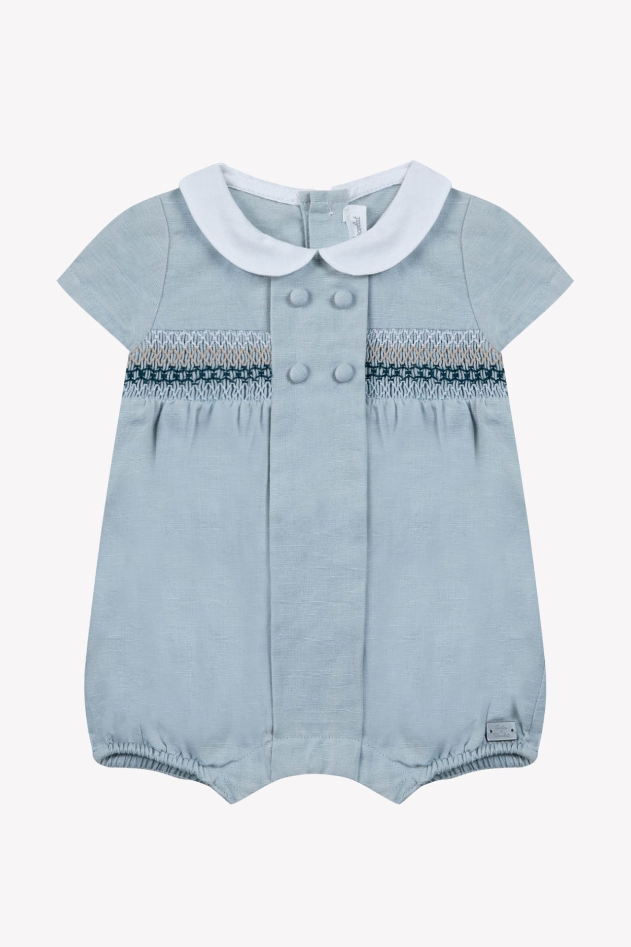 Erkek Bebek Şortlu Kısa Tulum