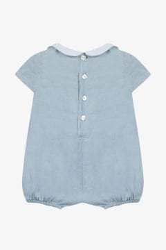 Erkek Bebek Şortlu Kısa Tulum