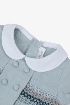 Erkek Bebek Şortlu Kısa Tulum