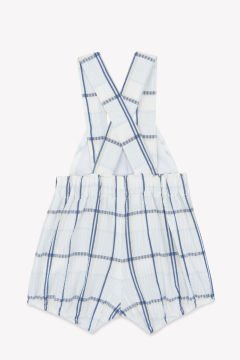 Erkek Bebek Çizgili Coton Salopet