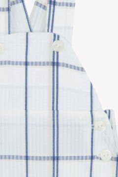 Erkek Bebek Çizgili Coton Salopet