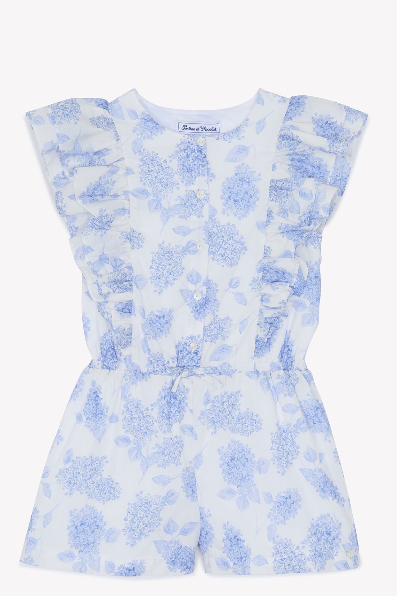 Kız Çocuk Şortlu Kısa Tulum