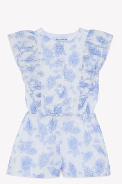 Kız Çocuk Şortlu Kısa Tulum