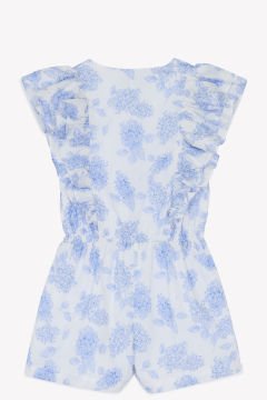 Kız Çocuk Şortlu Kısa Tulum