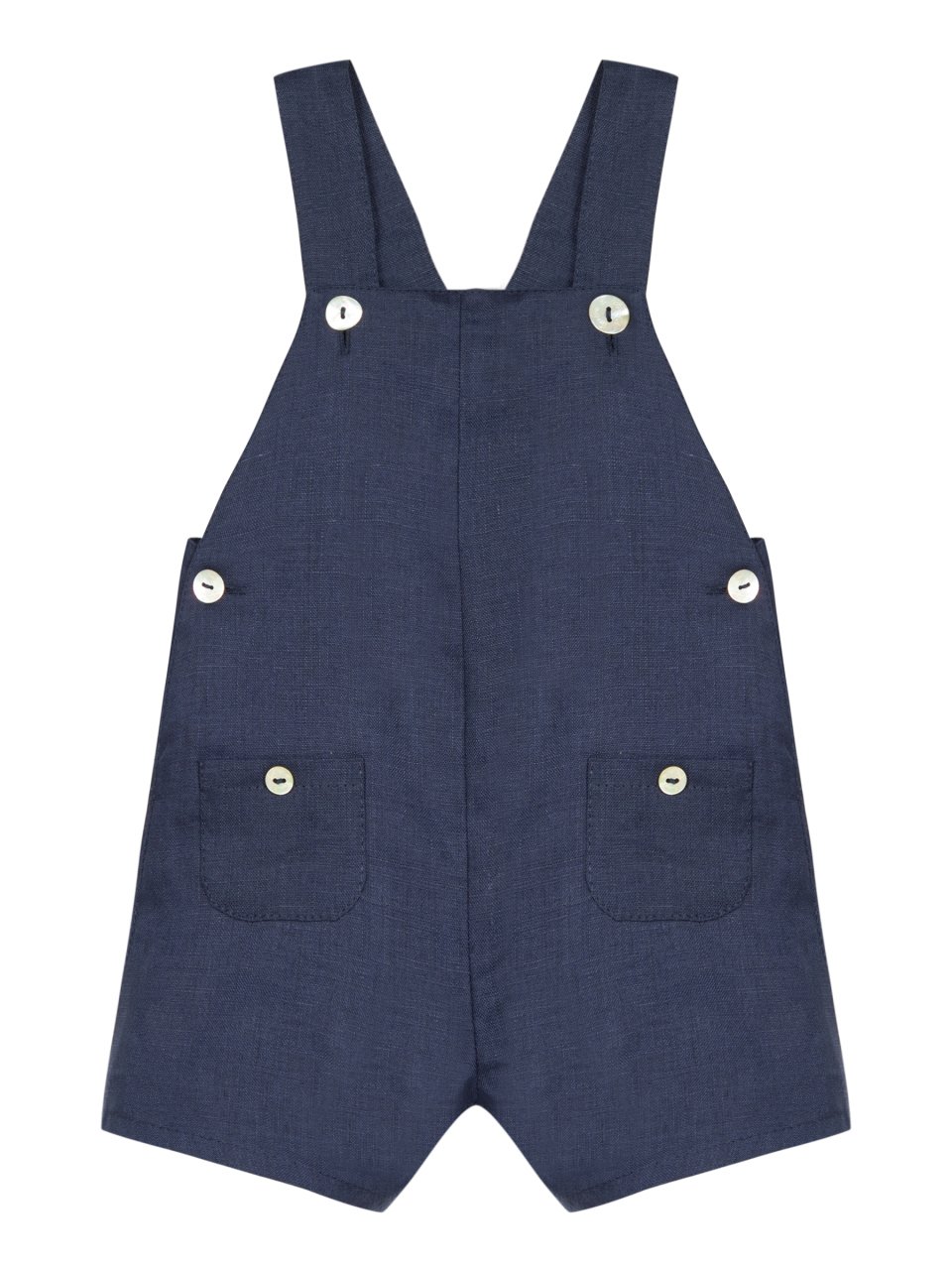 Erkek Bebek Keten Salopet