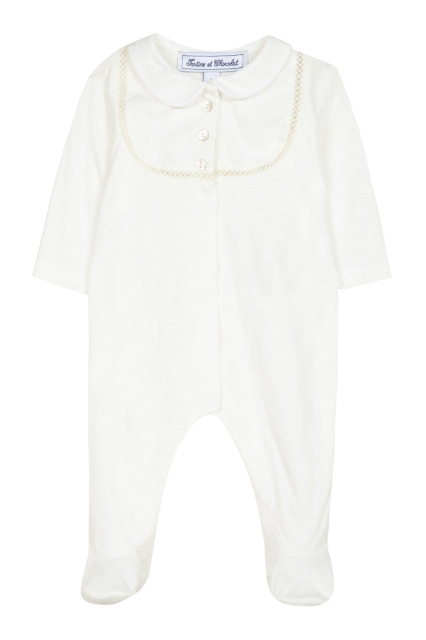 Organik Pamuktan Bebek Tulum