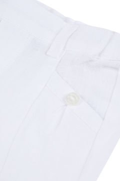 Erkek Bebek Keten Şort