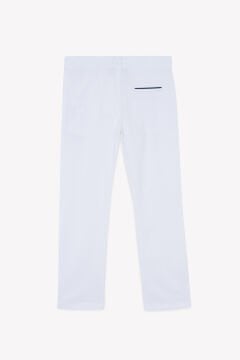 Erkek Çocuk Beyaz Coton Pantalon