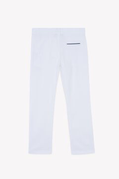 Erkek Çocuk Beyaz Coton Pantalon