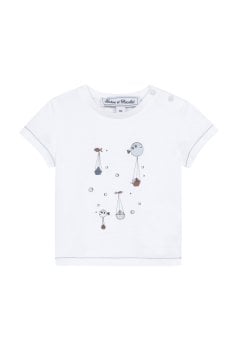 Erkek Bebek Balıklı T-Shirt