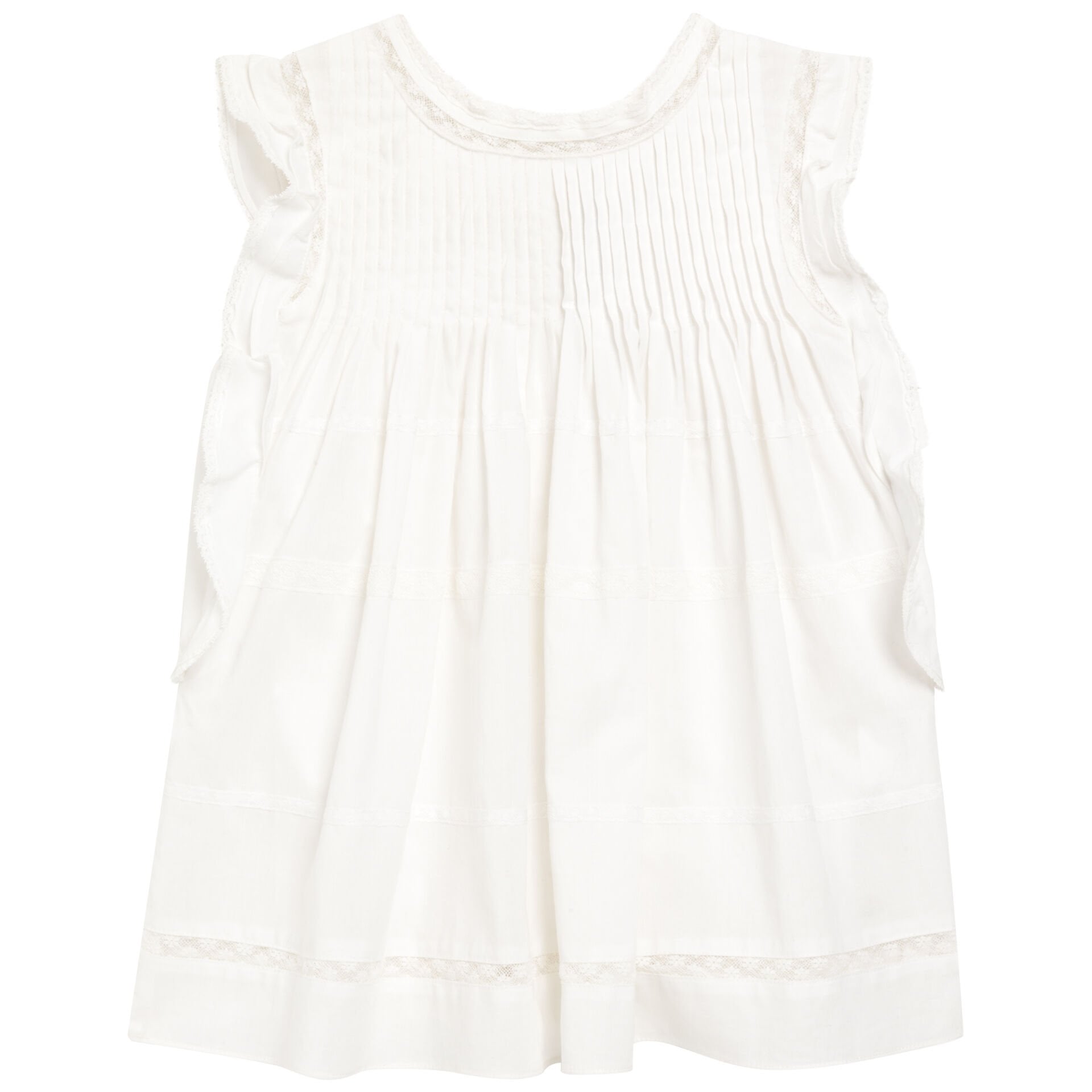 Kız Çocuk Tunik Beyaz