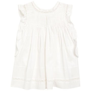 Kız Çocuk Tunik Beyaz