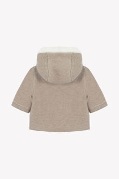 Bebek Muflonlu Triko Manto