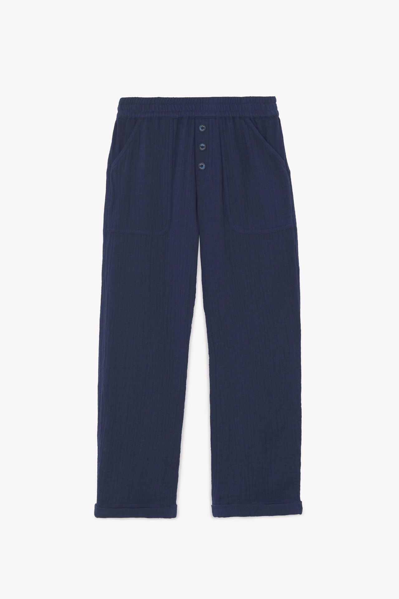 Erkek Çocuk Marine Rahat Coton Pantalon