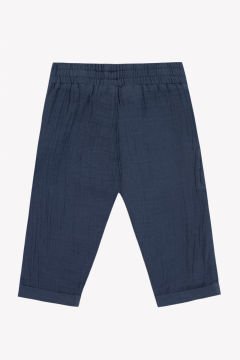 Erkek Bebek Beli Lastikli Coton Pantalon
