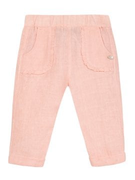 Kız Bebek Keten Pantalon