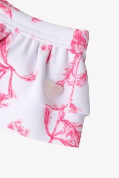 Kız Bebek Çiçek Desenli Tek Alt Mayo