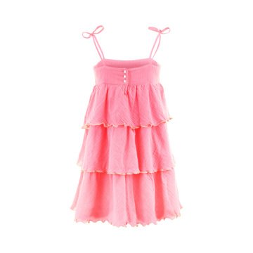Kız Çocuk Fırfır Detaylı Elbise