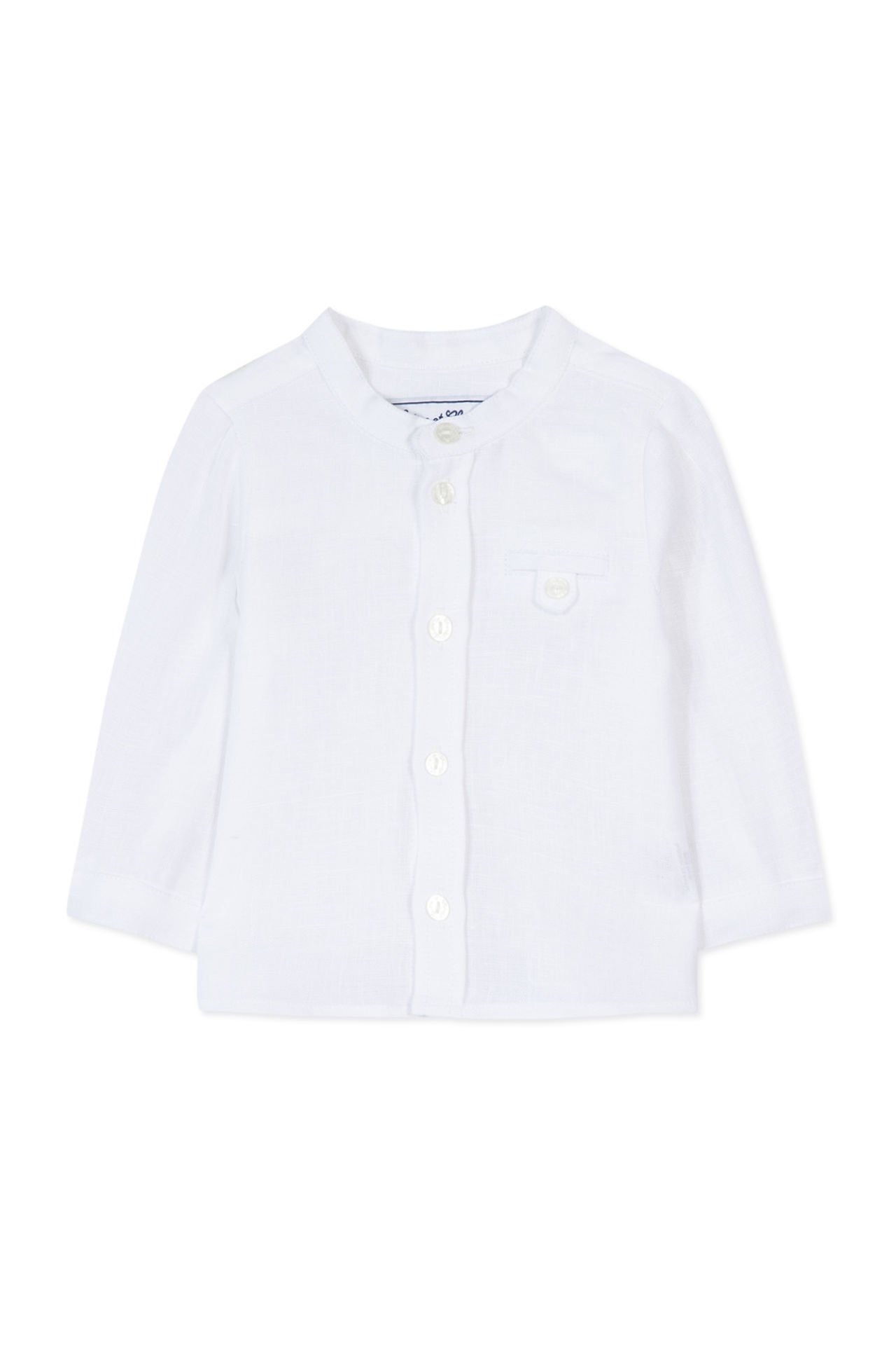 Erkek Bebek & Çocuk Keten Gömlek