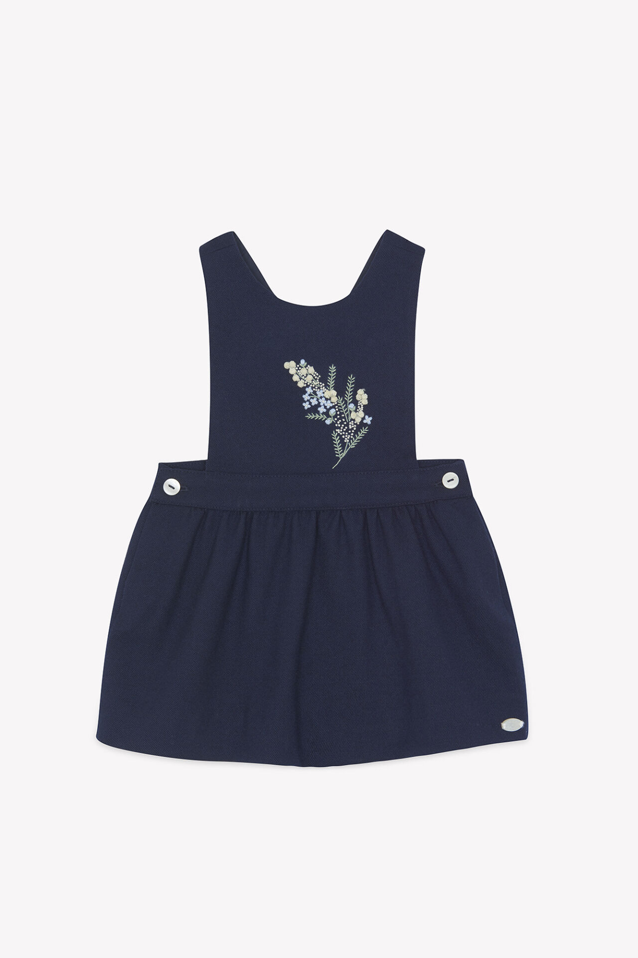 Kız Bebek Askılı Elbise