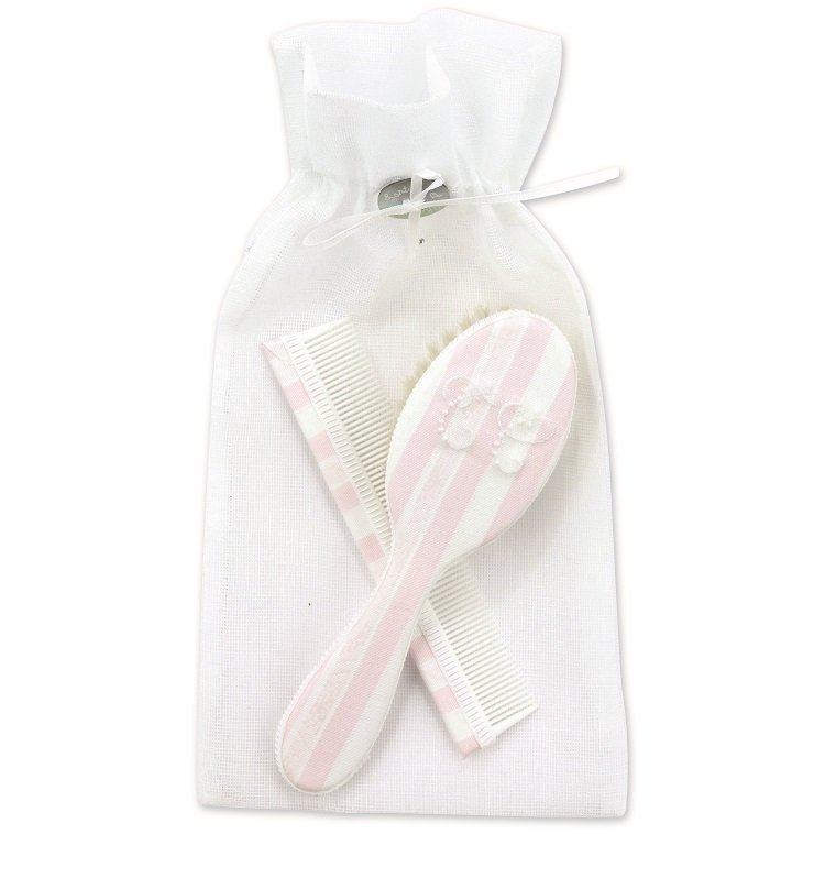 Kız Bebek Saç Fırçası ve Tarak Takımı Garda