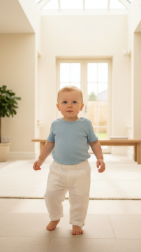 Beyaz Keten Pantolon