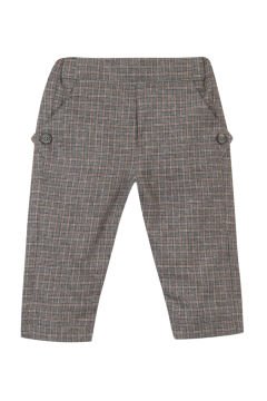 Erkek Bebek Kareli Pantalon