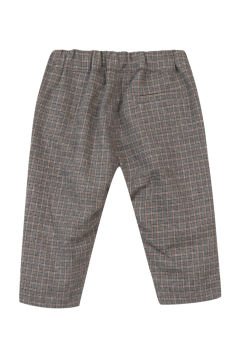 Erkek Bebek Kareli Pantalon