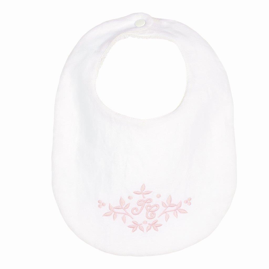 Kız Bebek Keten Mama Önlüğü LIN