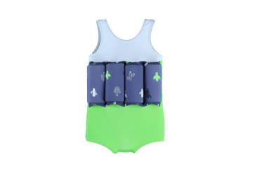 Erkek Çocuk Yüzme Öğreten-Batmaz Mayo