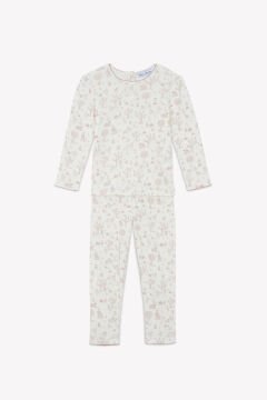 Kız Çocuk Uzun Kollu Coton Pijama Takımı