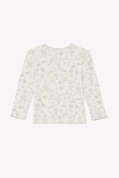 Kız Çocuk Uzun Kollu Coton Pijama Takımı