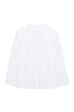 Erkek Çocuk Keten Gömlek