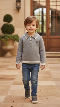 Erkek Çocuk Yün Kazak