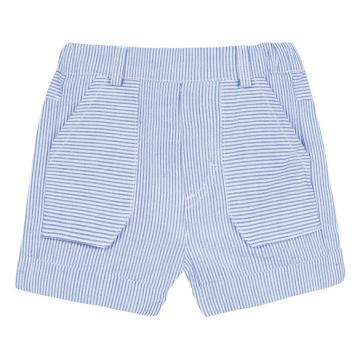 Erkek Bebek Çizgili Şort