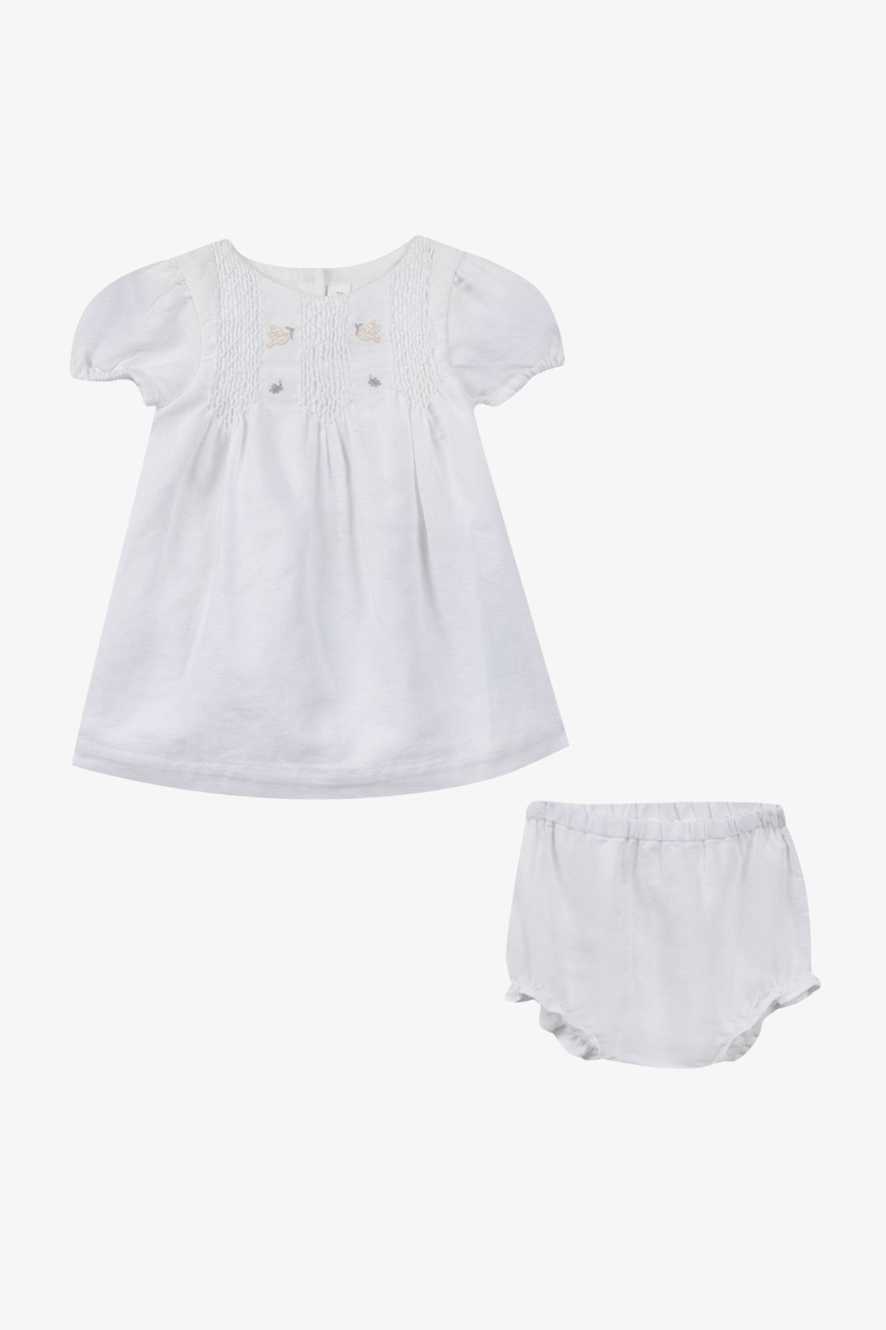 Kız Bebek Tunik + Bloomer Set