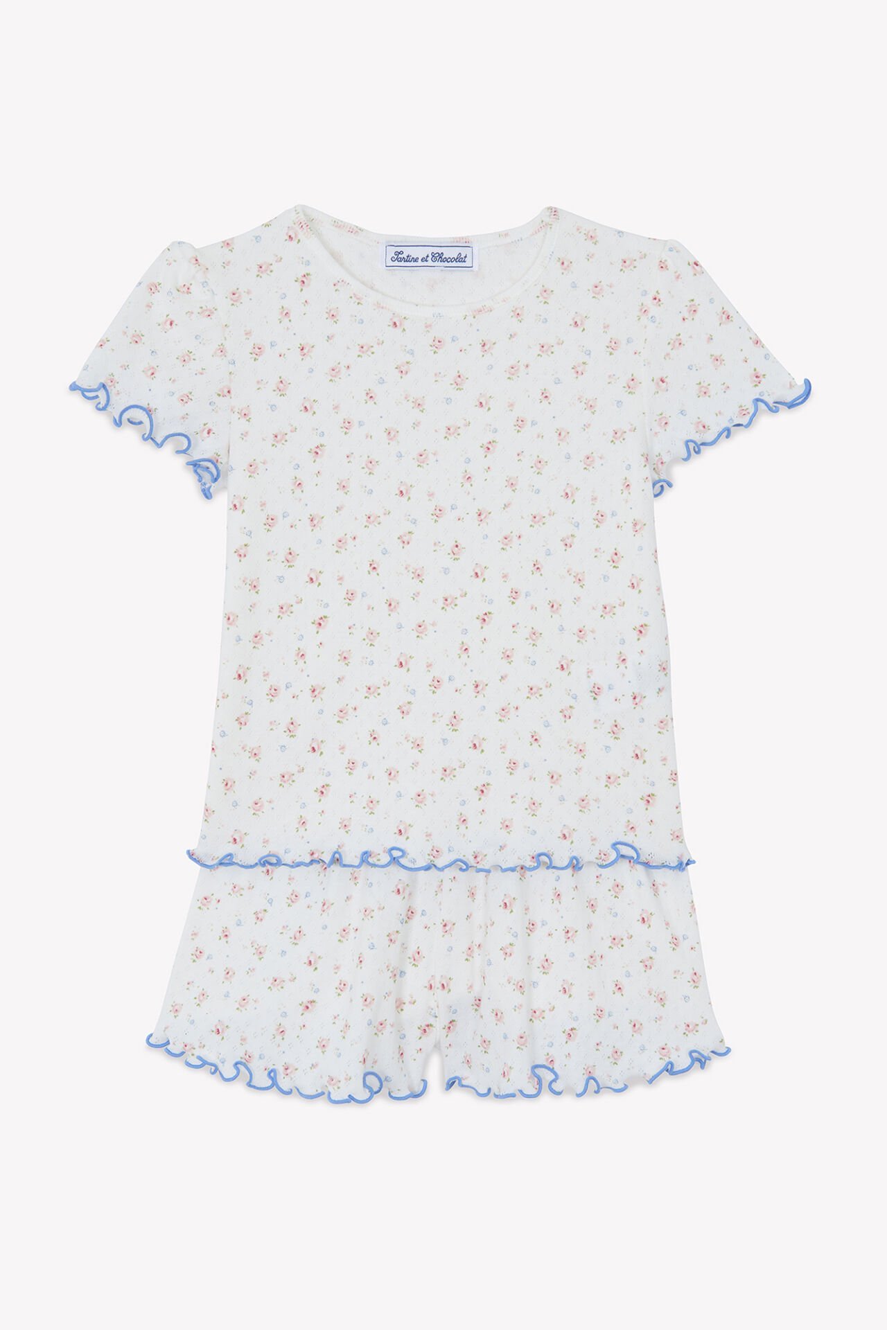 Kız Çocuk Şortlu Pijama Takımı