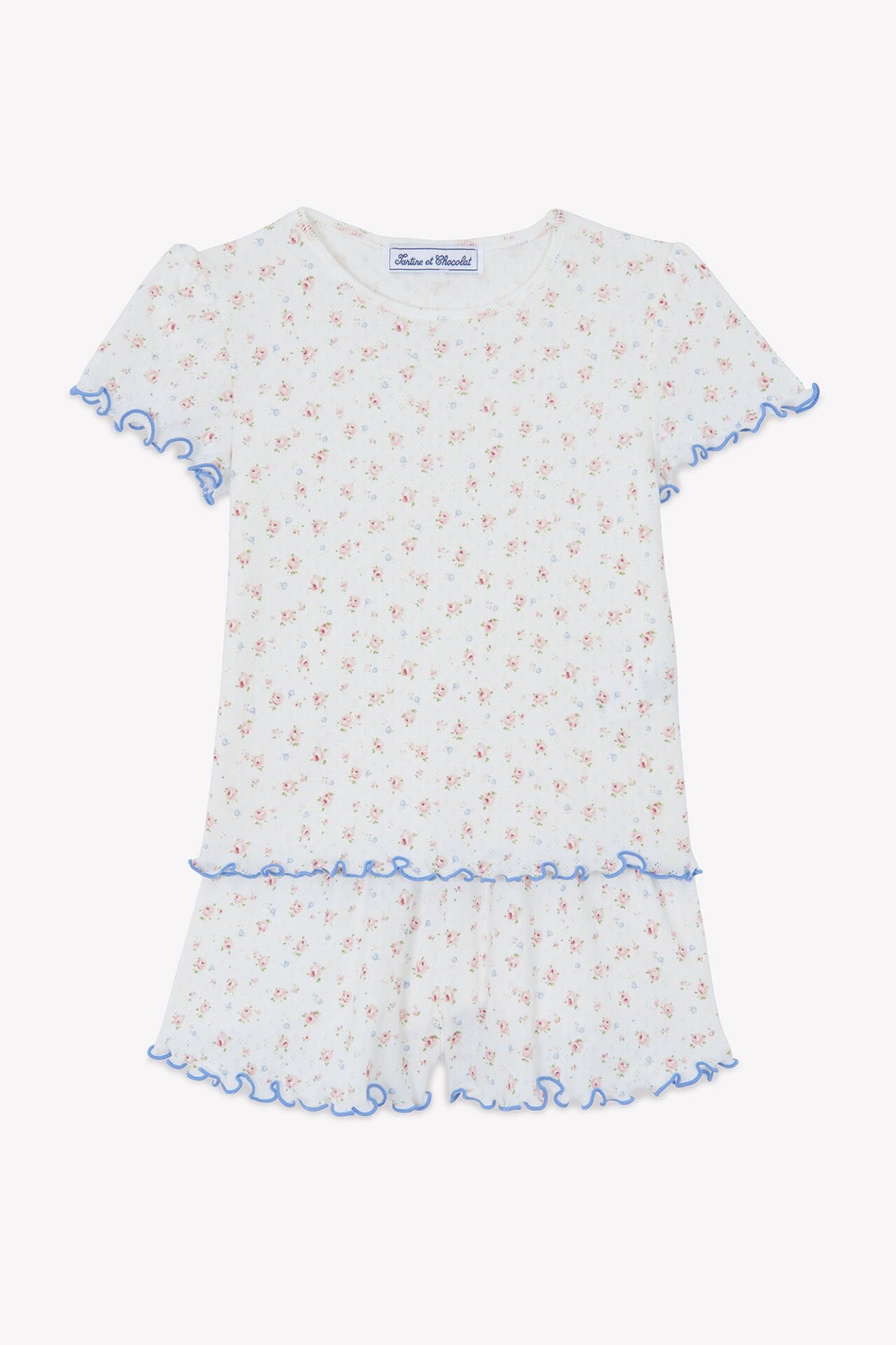 Kız Çocuk Şortlu Pijama Takımı
