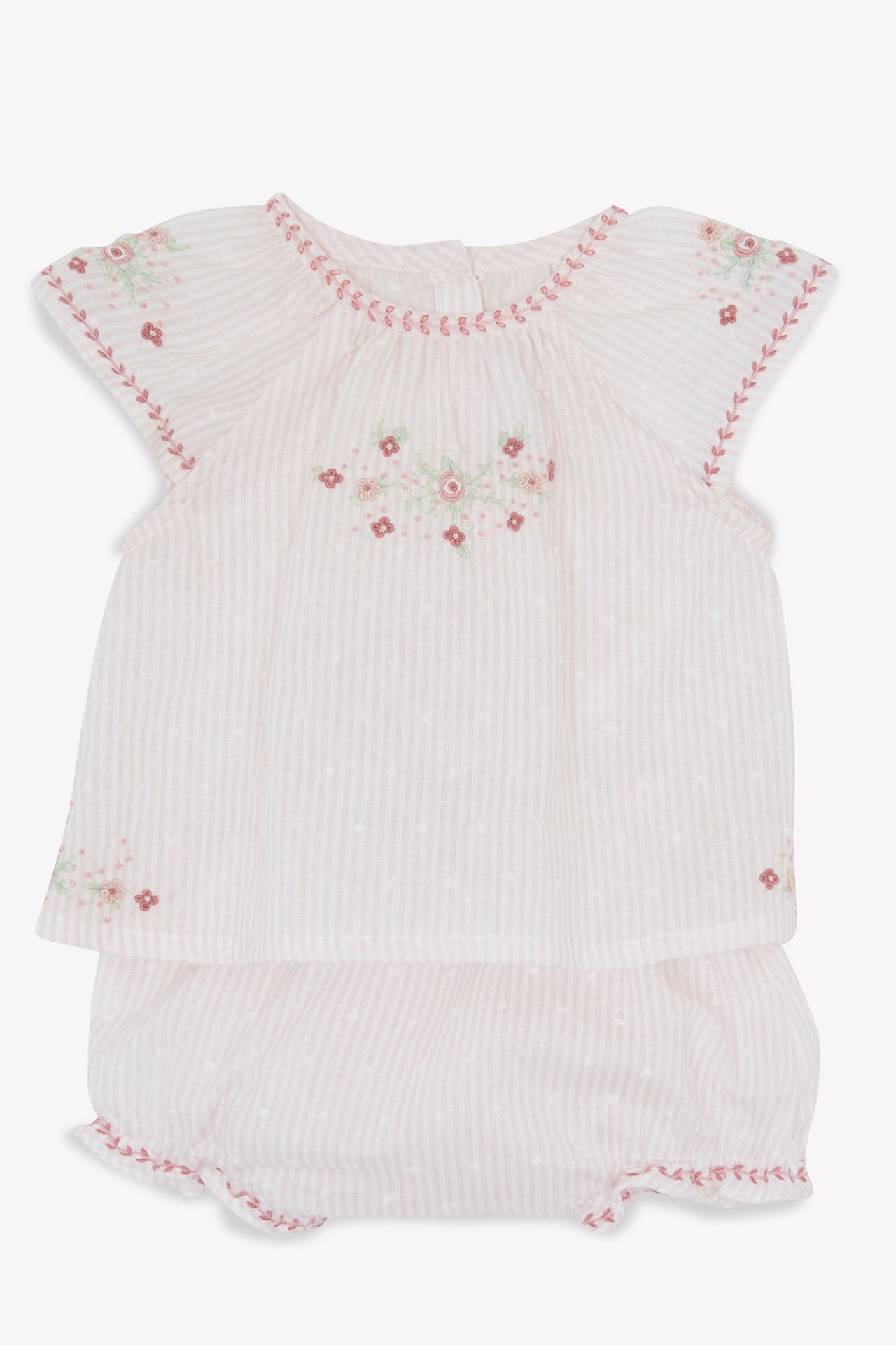 Kız Bebek Tunik + Bloomer Set