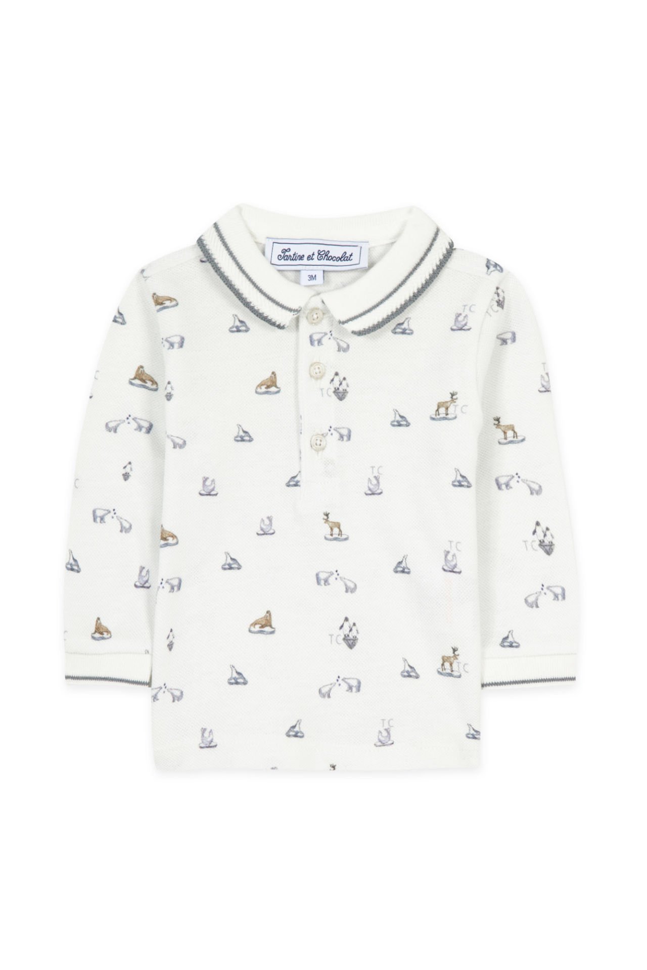 Erkek Bebek Polo Yaka T-Shirt