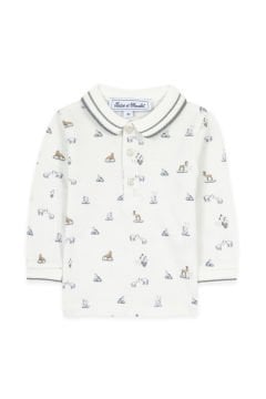 Erkek Bebek Polo Yaka T-Shirt