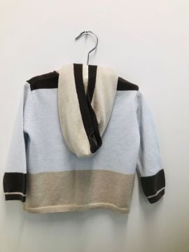 Erkek Bebek Kapüşonlu Hırka