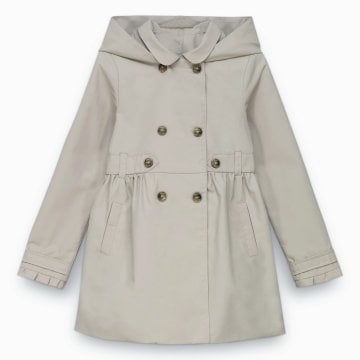 Kız Çocuk Trenchcoat