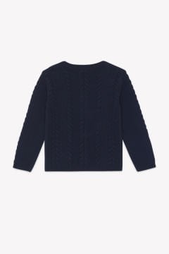 Erkek Çocuk Saç Örgülü Kazak